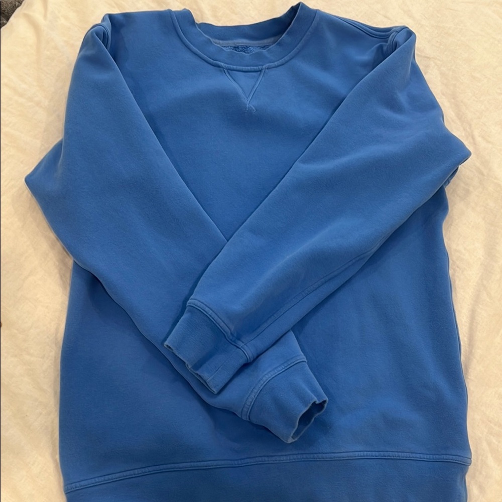Men's Blue Crewneck Sweater
